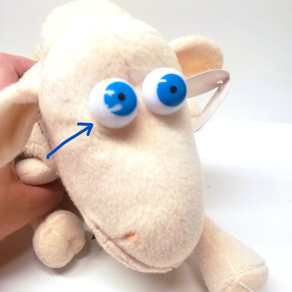 Serta Counting Sheep 8” Plush 85 Years of Comfort Advertising Stuffed 2000 - Picture 9 of 9
